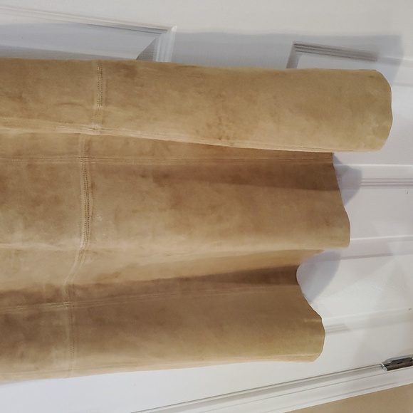 Liz Claiborne Suede Skirt Size 8 - Picture 3 of 8